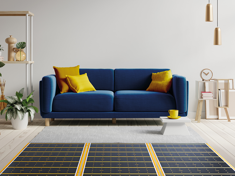 Folia grzewcza PTC – jak działa samoregulacja i dlaczego zimą sprawdza się najlepiej?